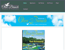 Tablet Screenshot of olivebranchmagazine.com